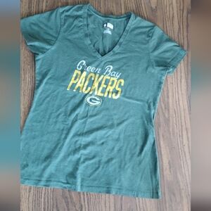 Green Bay Packers V-Neck T-Shirt